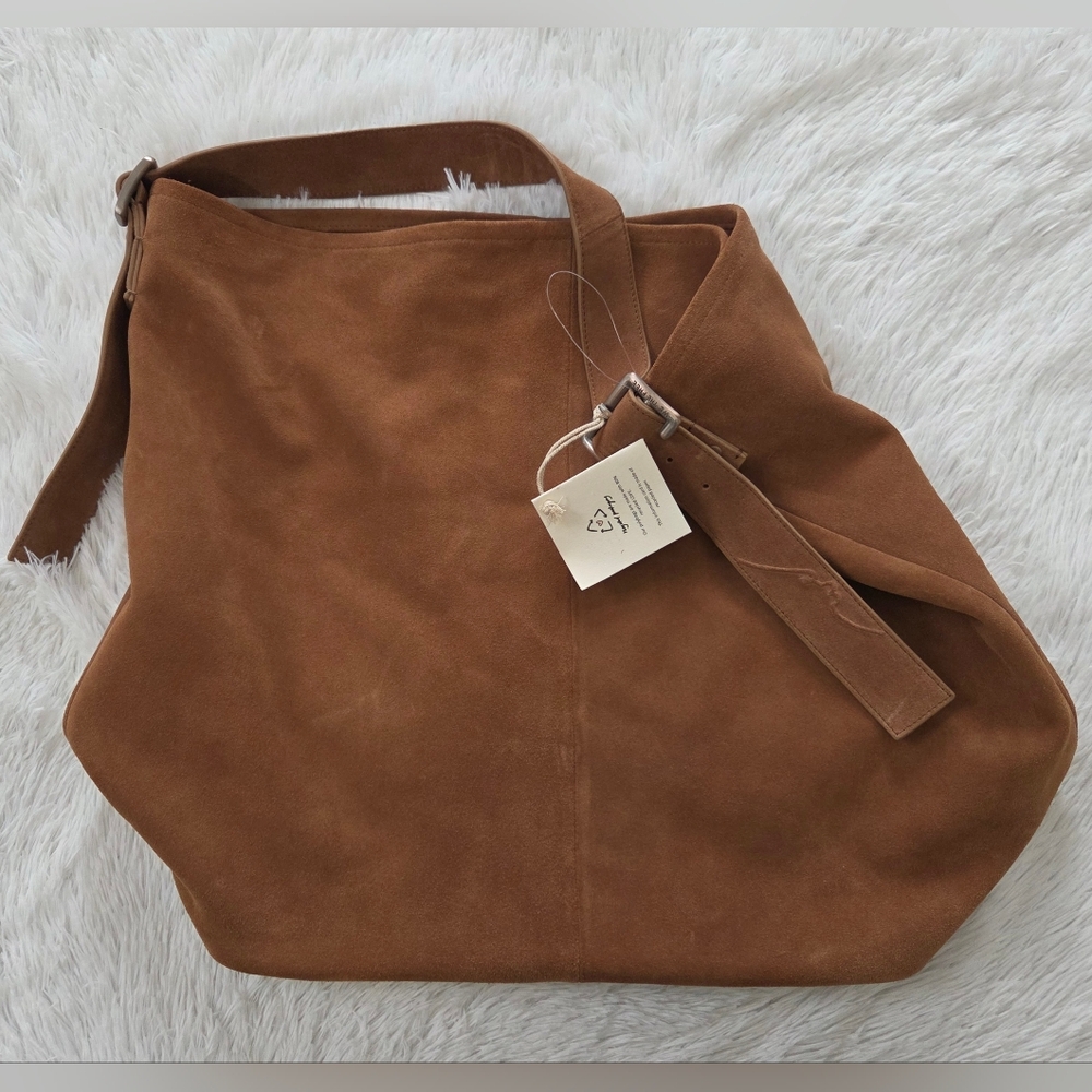 Free People We The Free Honor Oversized Tote Saddle - Picture 2 of 16